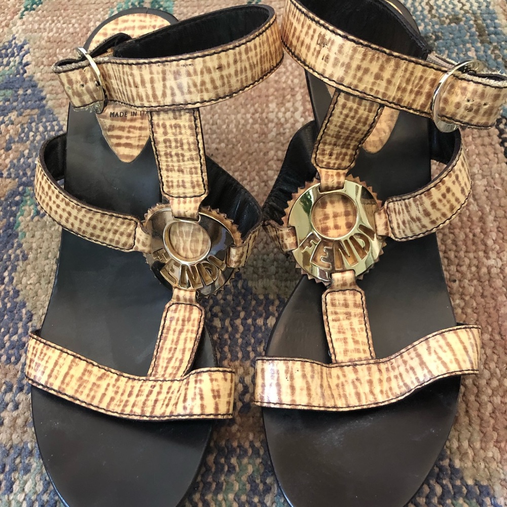 Fendi gladiator sandals